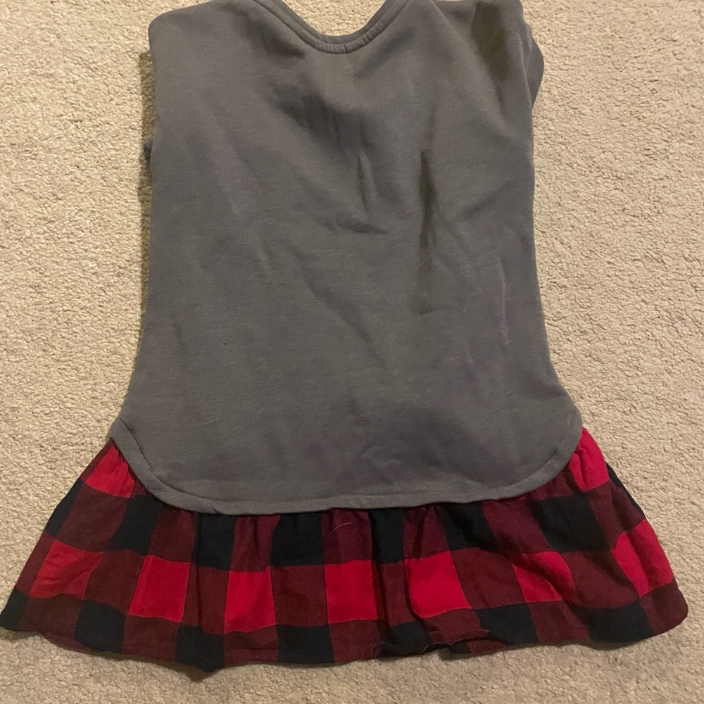 Grey Ruffle Sweatshirt - Picture 2 of 3